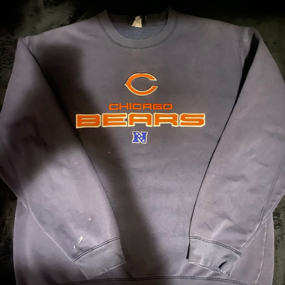 Chicago bears cotton sleeve!!!!!🧸🧡